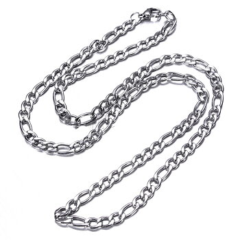 Rostfritt stål halsband + armband Set 8mm