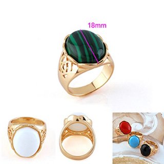 18k Gold Filled CZ RING