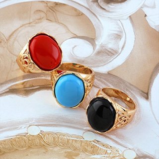 18k Gold Filled CZ RING - 3