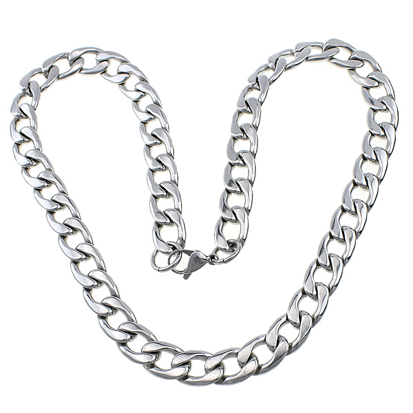 Rostfritt stål halsband + armband 8,5mm - 2