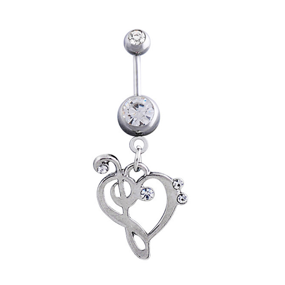 Navel Jewelry piercing Rhinestone 