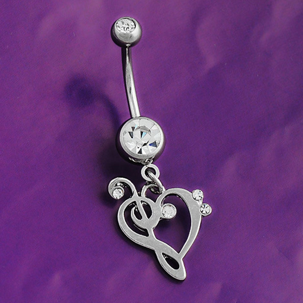 Navel Jewelry piercing Rhinestone  - 3