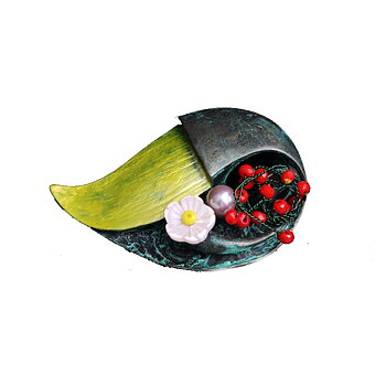 Brooch Crystal Geometric Irregular