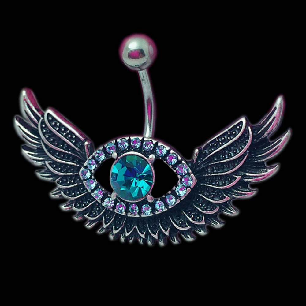 Navel Jewelry piercing Angel Wing