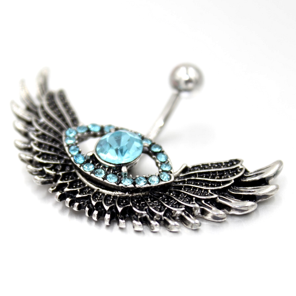 Navel Jewelry piercing Angel Wing - 3