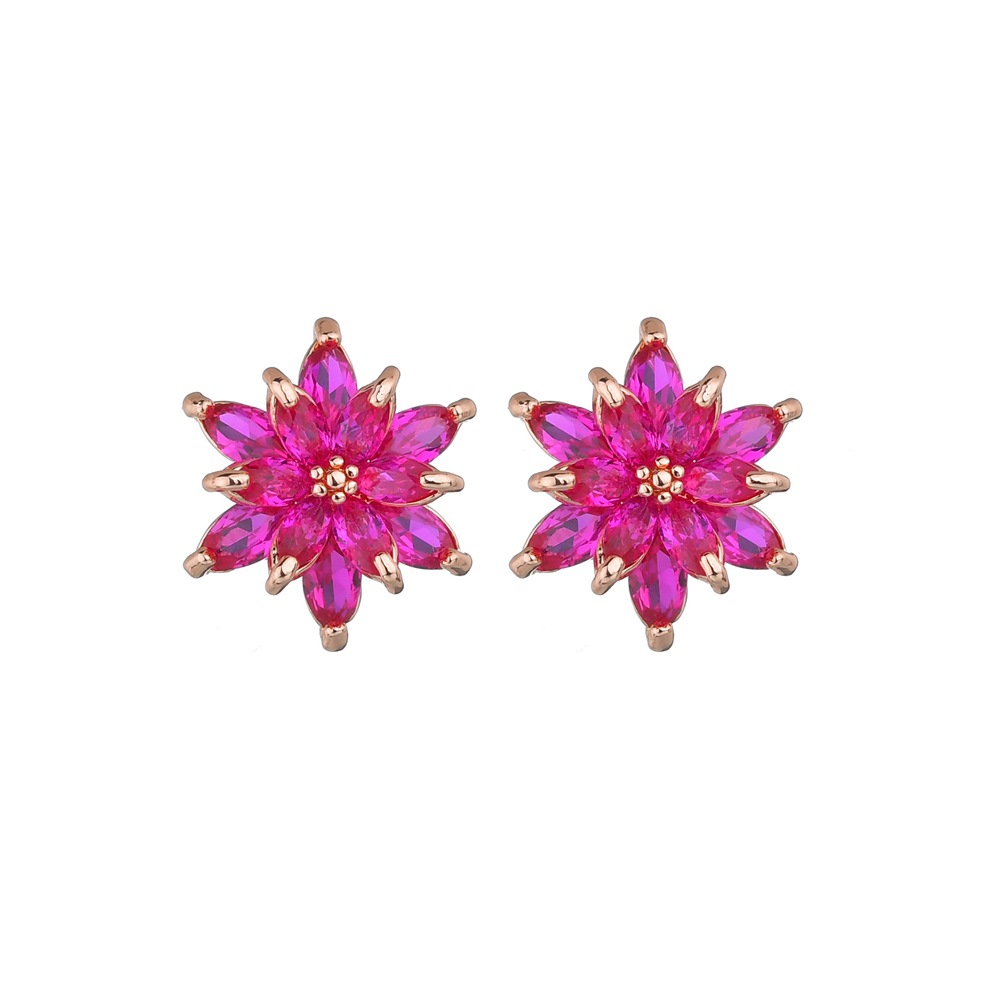 Guldpläterade Örhängen Cubic Zirconia
