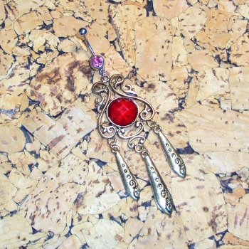 Navel Jewelry piercing 