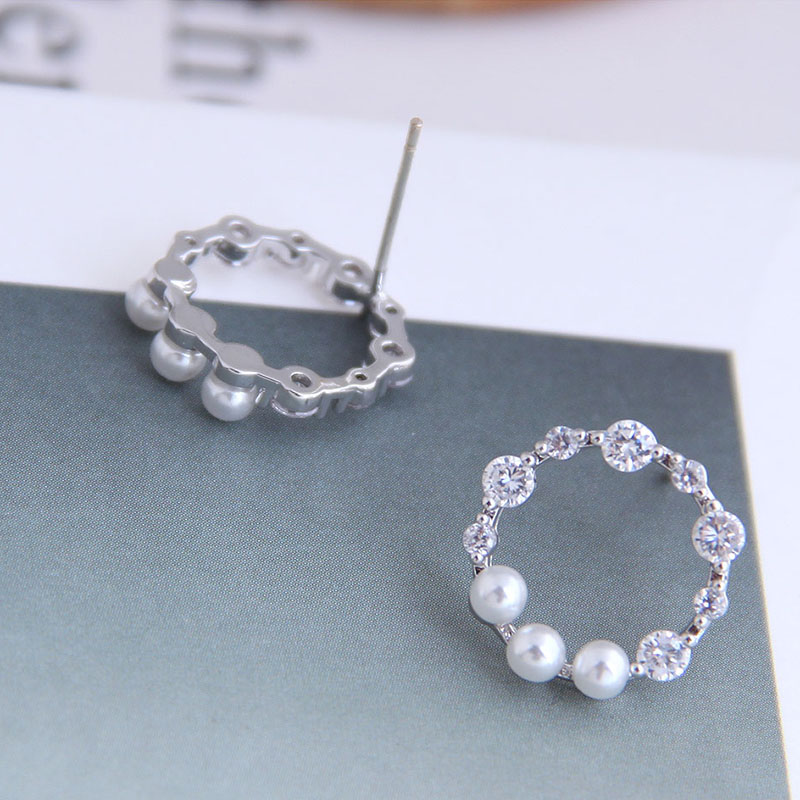 Guldpläterade Örhängen Cubic Zirconia - 3