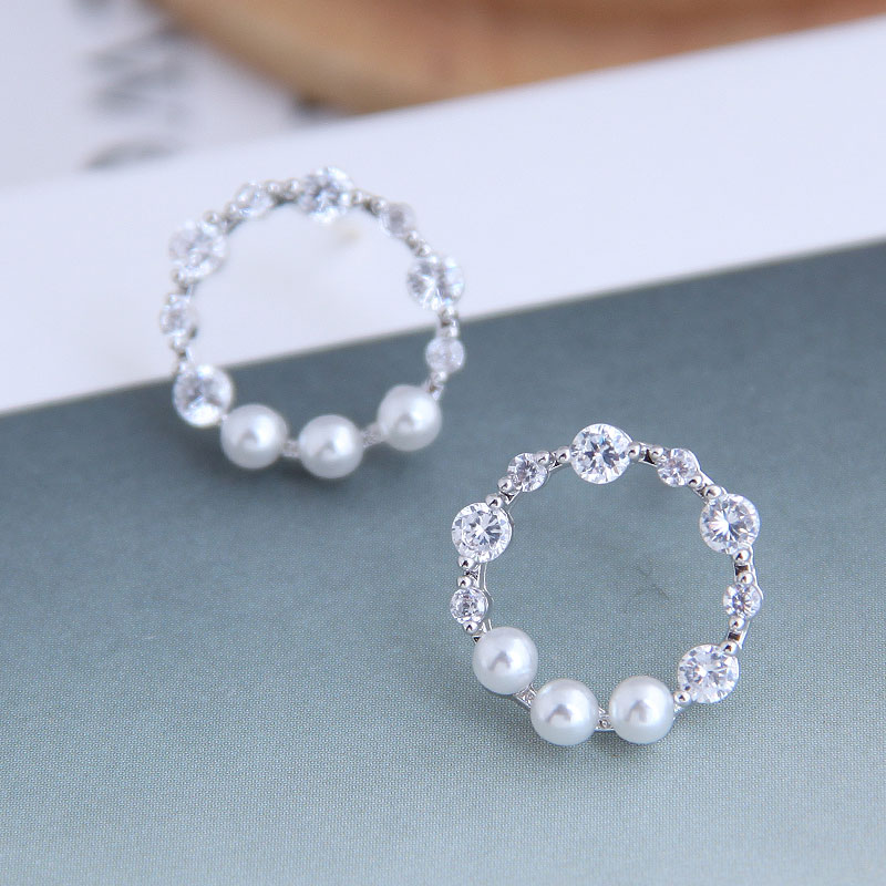 Guldpläterade Örhängen Cubic Zirconia