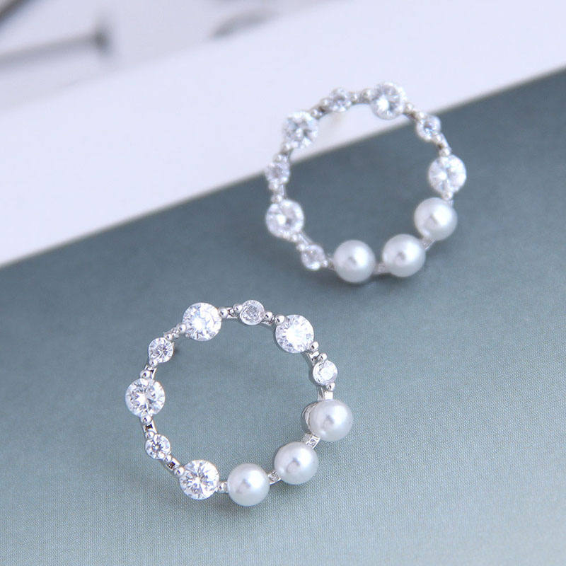 Guldpläterade Örhängen Cubic Zirconia - 2