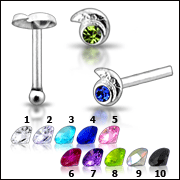 925 Silver Nose stud - 2
