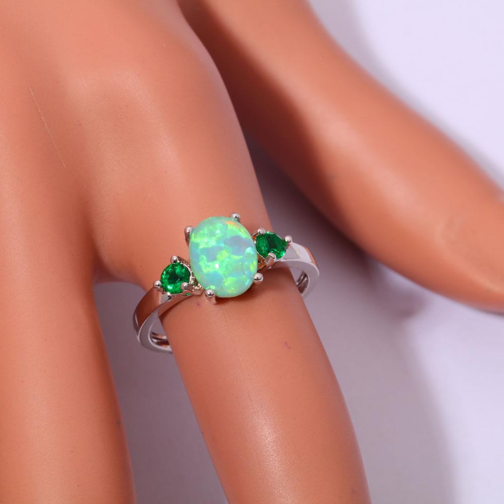 Silversmycken filled ring Brand Opal - 3
