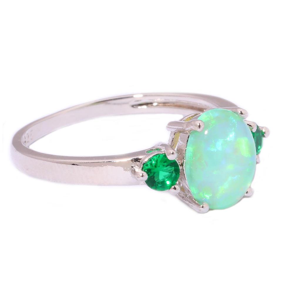 Silversmycken filled ring Brand Opal - 2