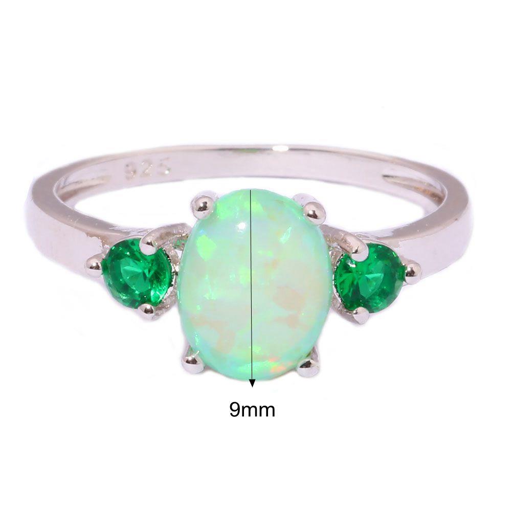 Silversmycken filled ring Brand Opal - 4