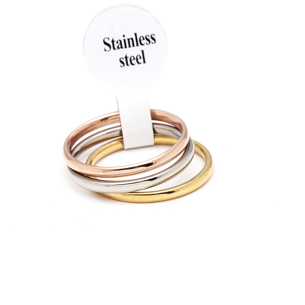 Stainless Steel Ring 3-IN-1 - 4