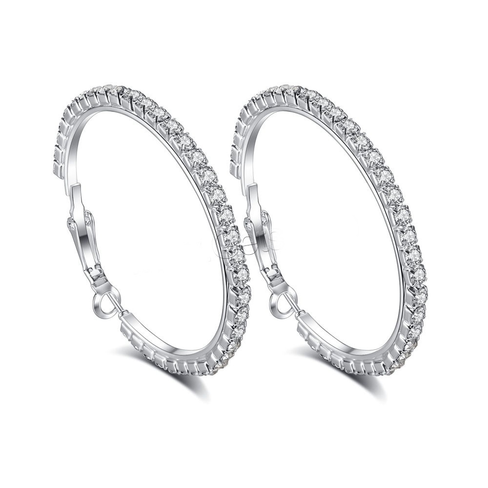 Guldpläterade Örhängen Cubic Zirconia