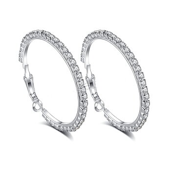 Guldpläterade Örhängen Cubic Zirconia