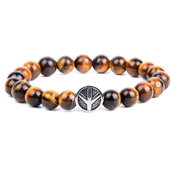 Naturliga stenar armband 