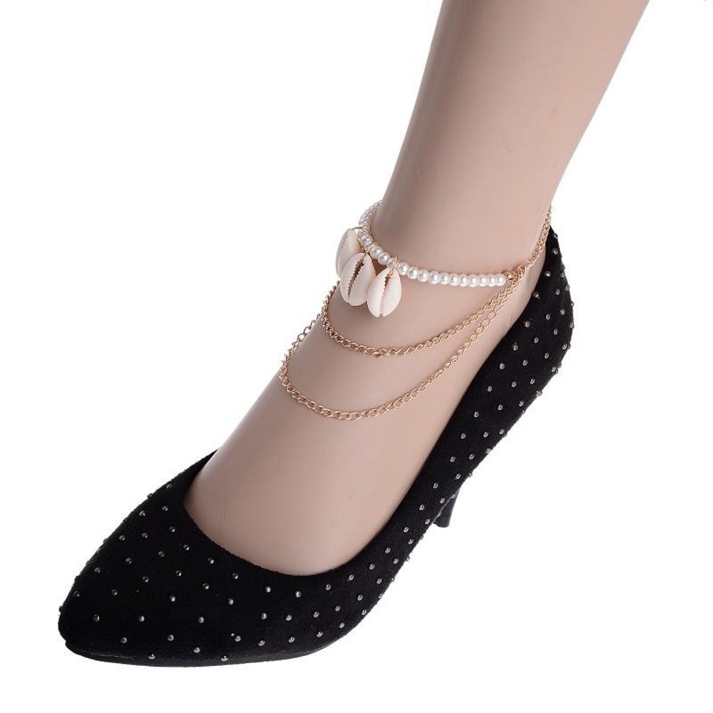 Kedja Fotled Armband Barefoot - 2