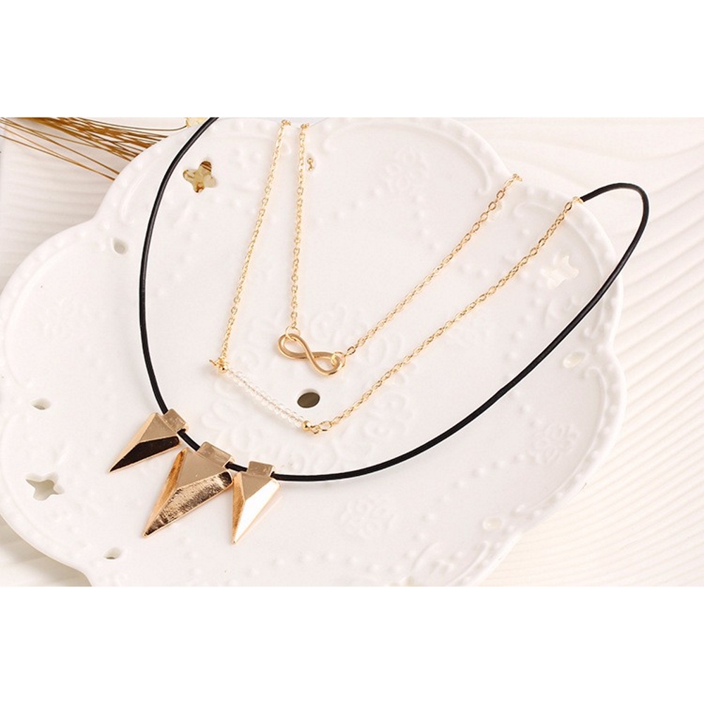 Fler skikt halsband - 2