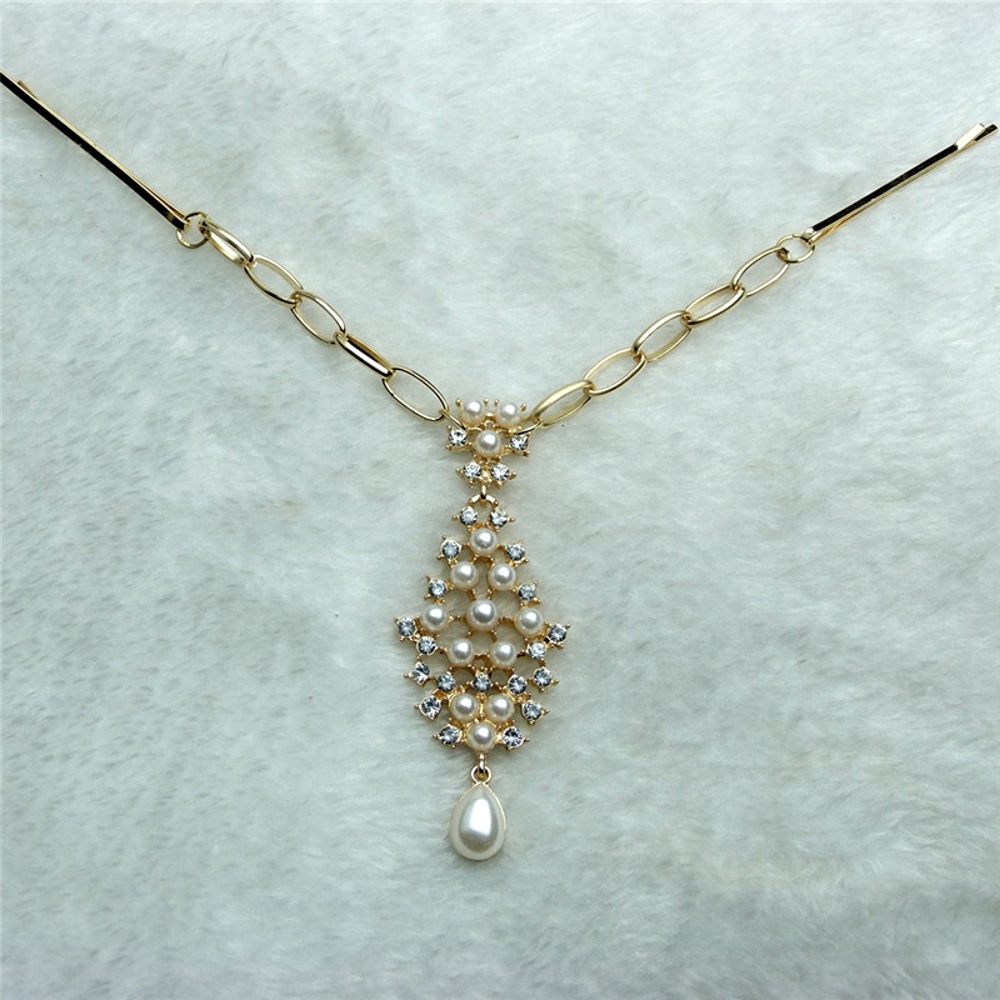 Women Hair Band Bowknot Hairband Wedding Crystal - 2