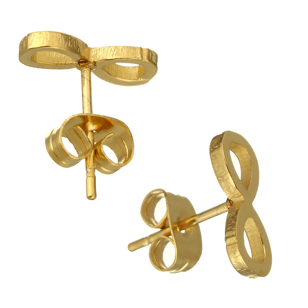 Rostfritt stål hänge & Par Stud Örhängen (SET) - 4
