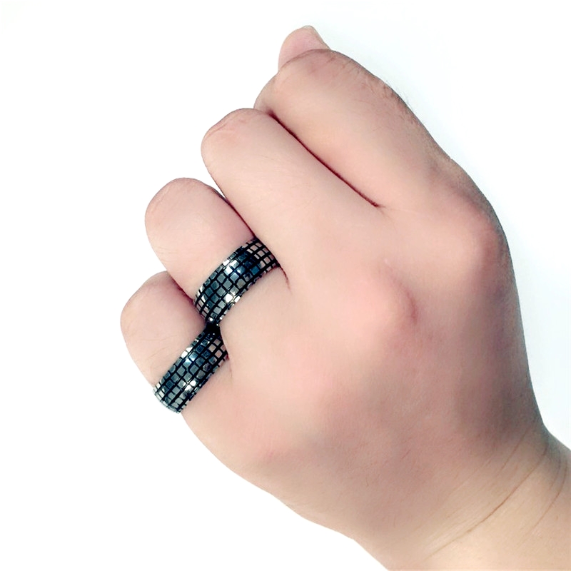 Stainless Steel Ring snake  - 7