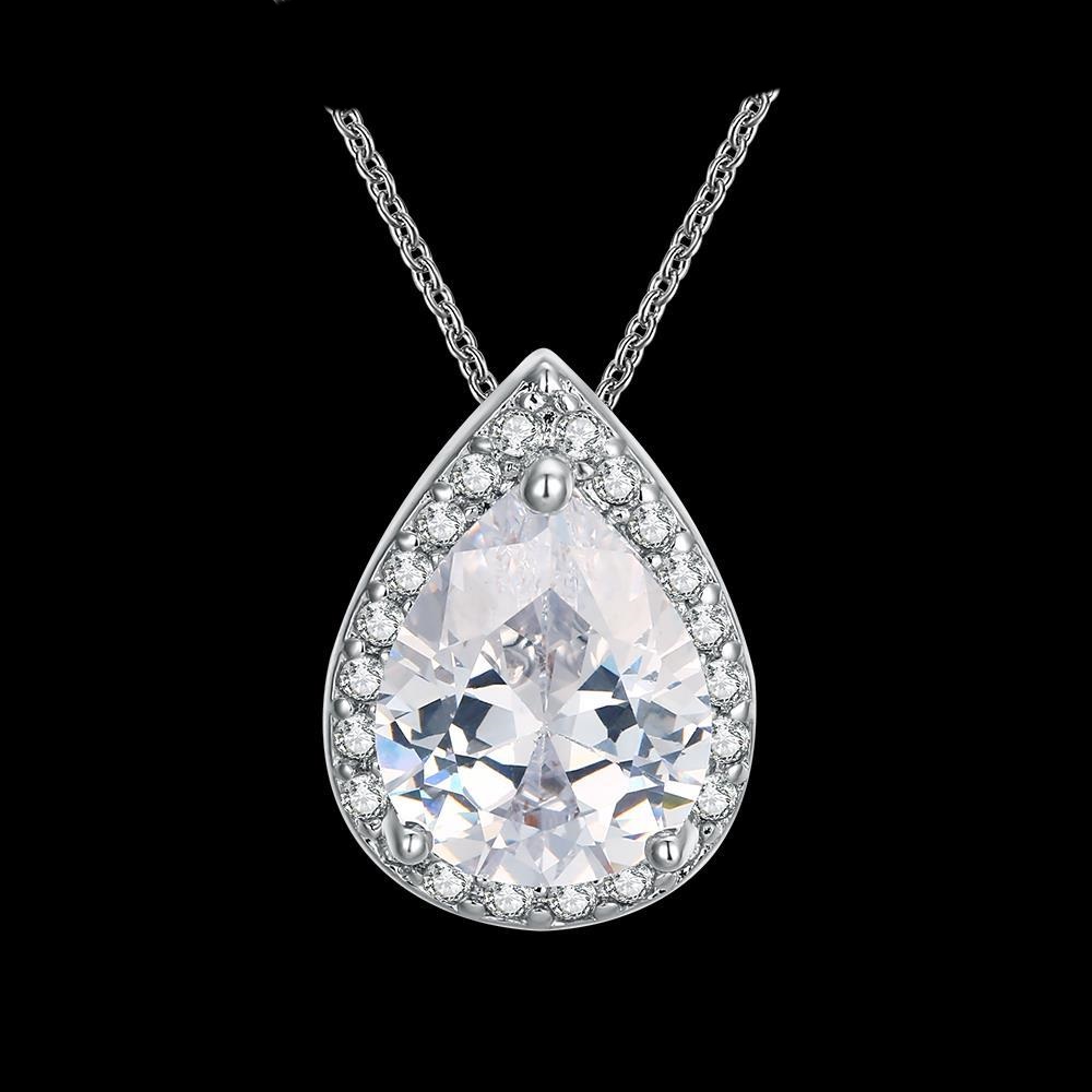 18K Vitguld Guldfyllda Filled gulddoublé HALSBAND  - 2