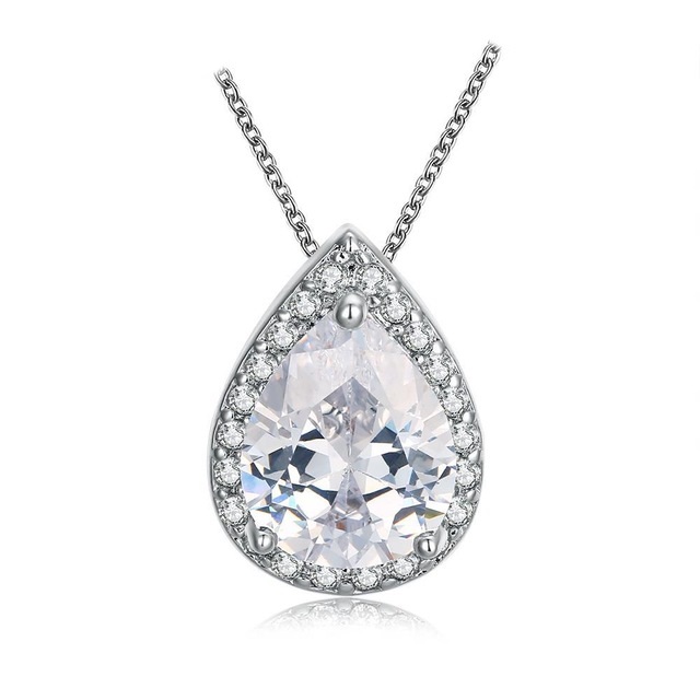 18K Vitguld Guldfyllda Filled gulddoublé HALSBAND 
