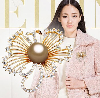 Brooch Crystal  