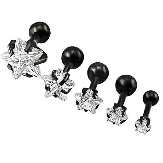 Helix Tragus Piercing 1 ST - 4