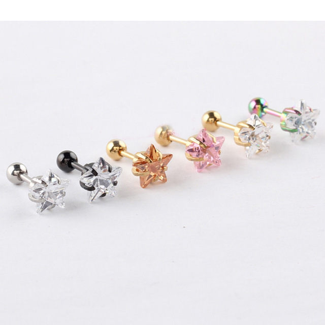 Helix Tragus Piercing 1 ST - 5