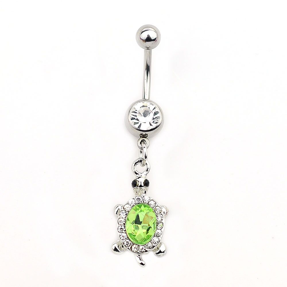 Navelpiercing Sköldpadda
