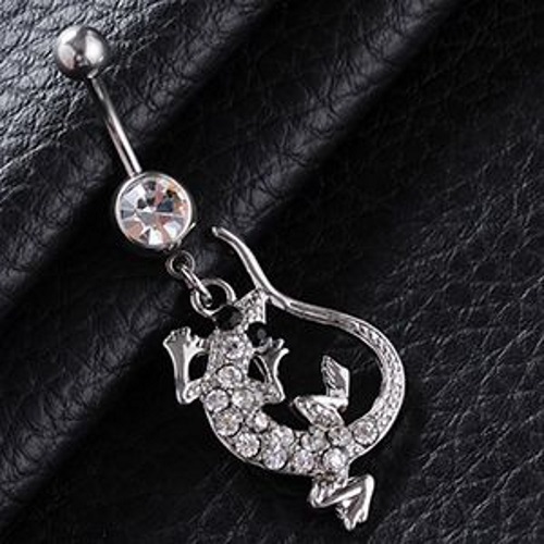 Navel Piercing Gecko  