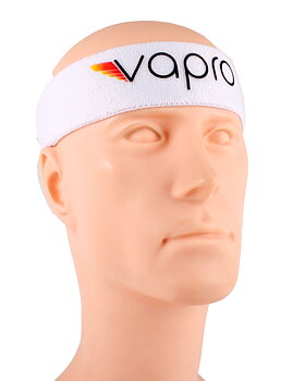 Wide sweat band Vapro, white