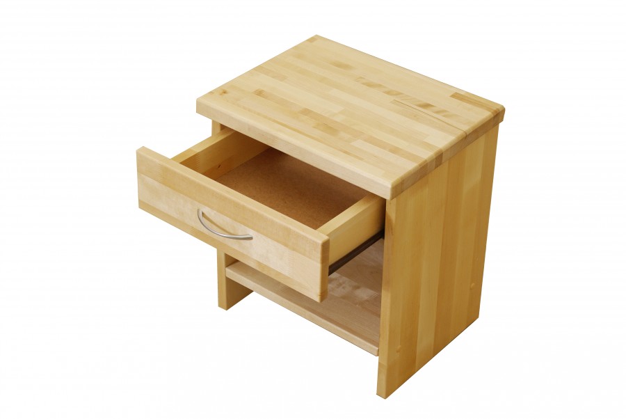 GULTA sängbord i björk - 2