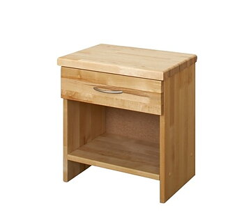 GULTA sängbord i björk