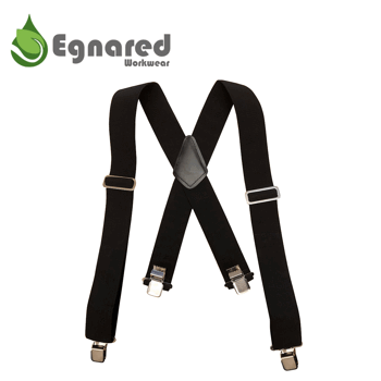 Henkselit Egnared Stretch musta