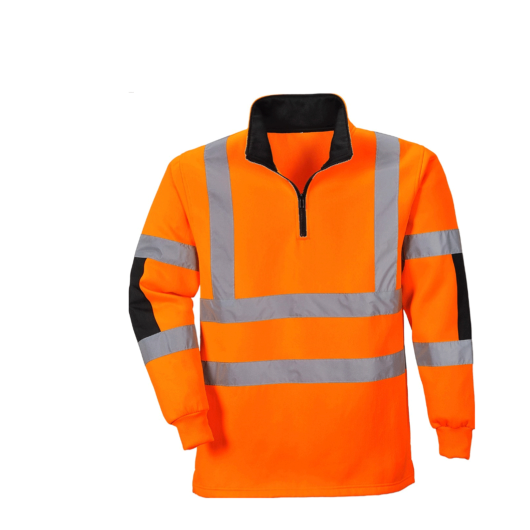 Pusero Halfzip huomio Portwest keltainen - 2