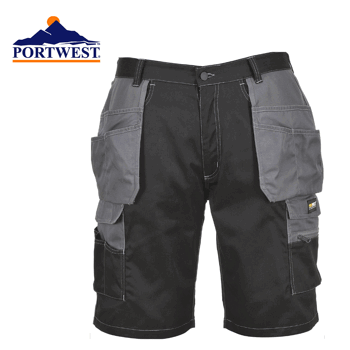 Hantverksshorts Portwest Svart