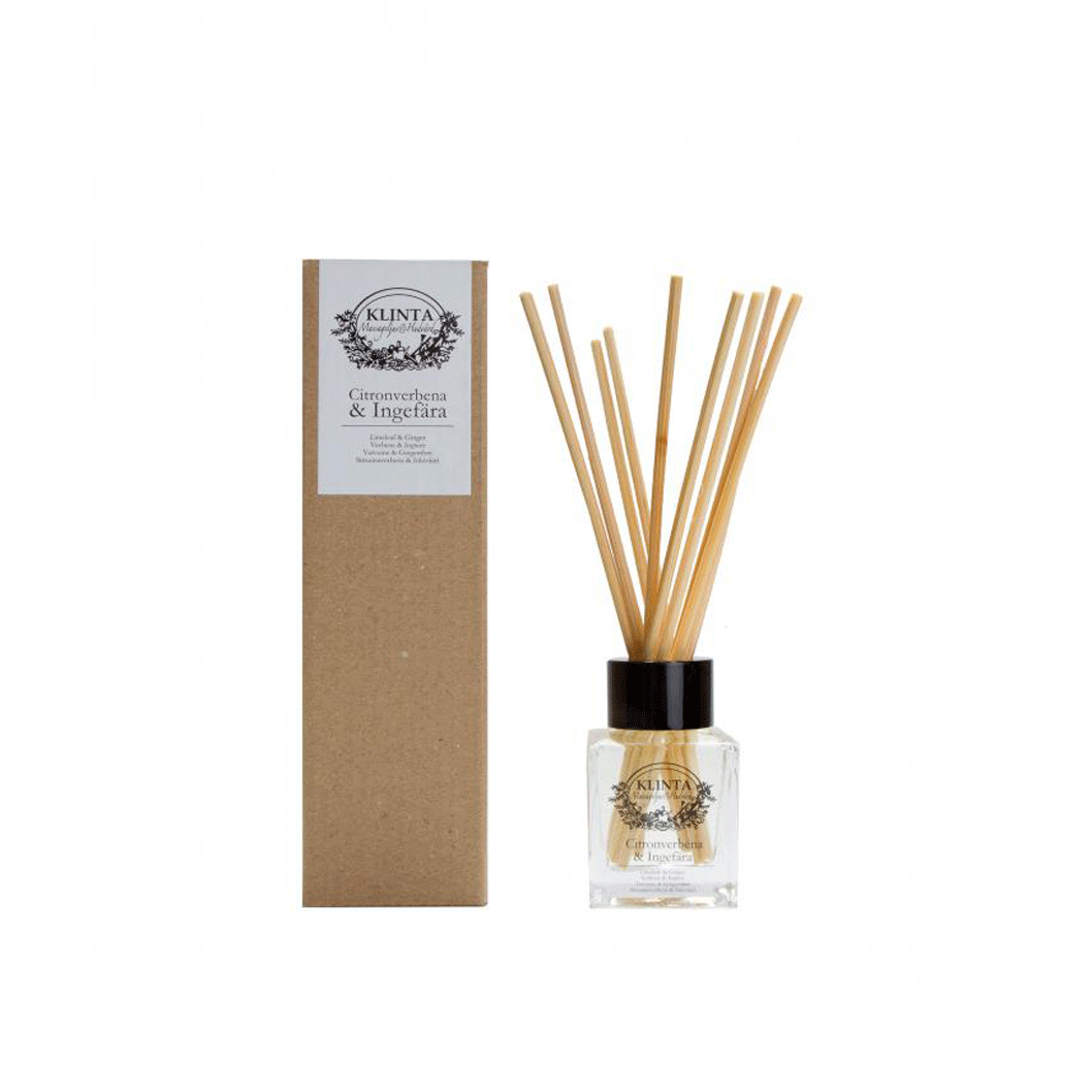 Doftpinnar Citronverbena & Ingefära 50ml Klinta - 2