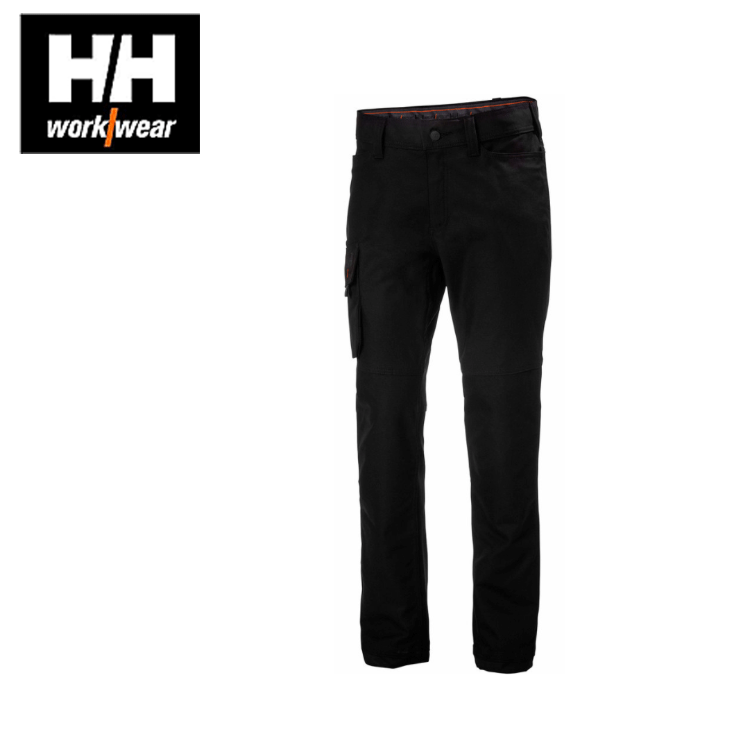 7122-1645 Women's Service Work Trousers 4-way Stretch - 9998 Black/Dark  Grey - Blåkläder