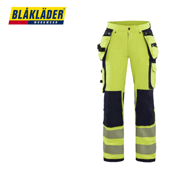 Työhousut Blåkläder Stretch, naisten, keltainen