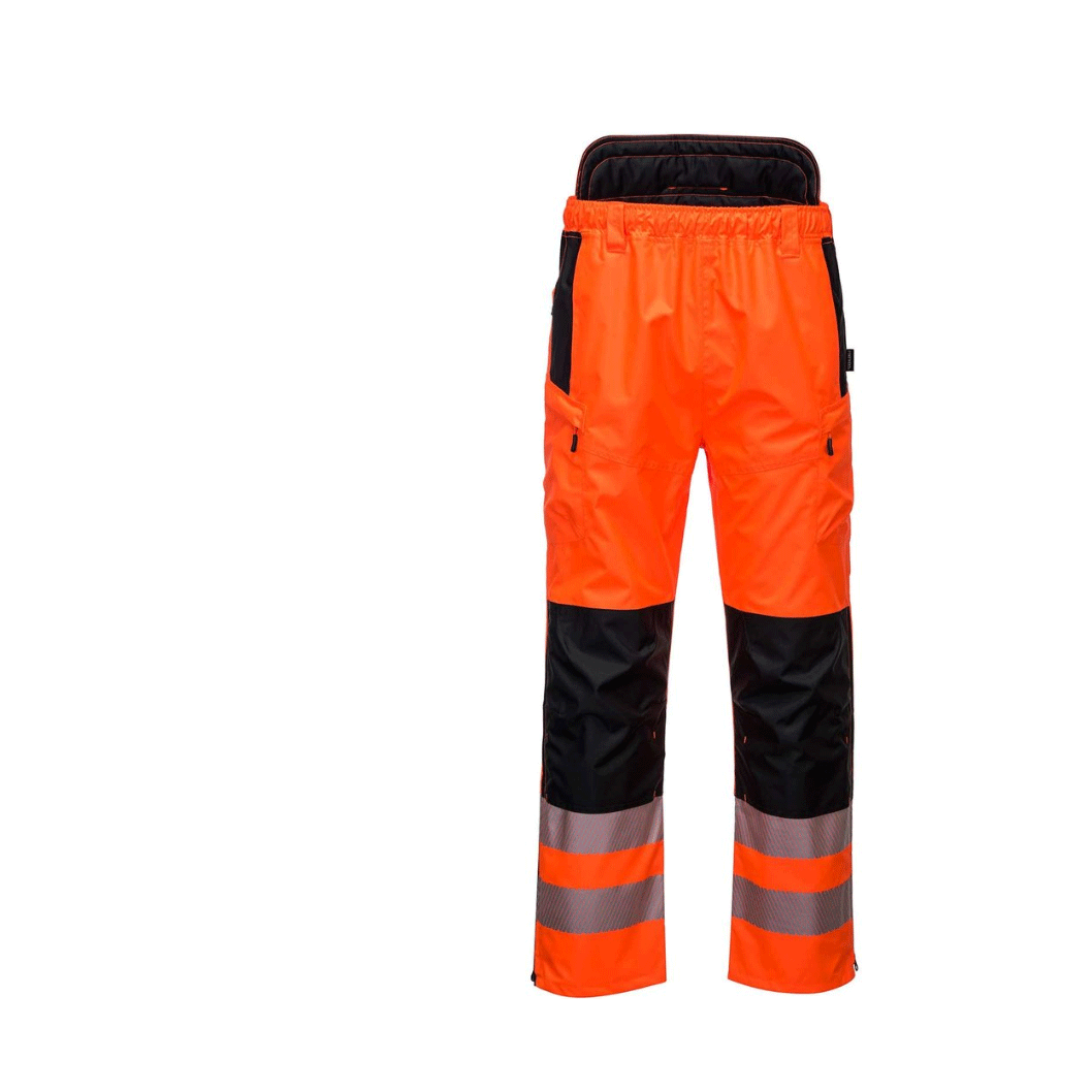 Shell Trousers Portwest PW342 Kl2 Orange - 2