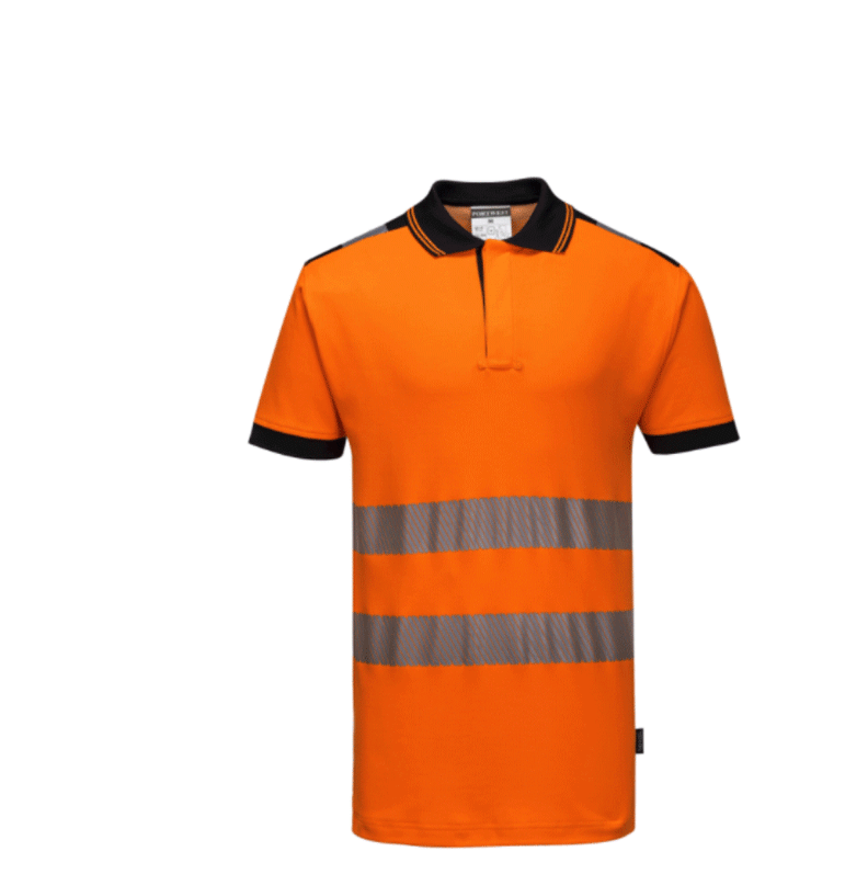 Polo Shirt Portwest Warning Class 2 Orange - 2