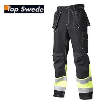 Hantverksbyxa Varsel TopSwede 2515 Sv/Gul