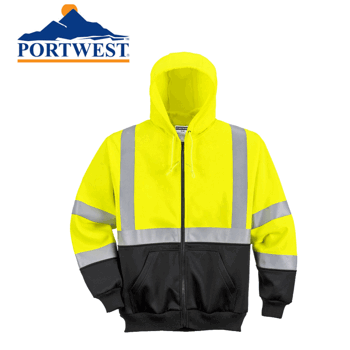 Hupputakki huomio Portwest keltainen