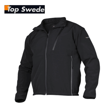 Softshell-takki Topswede 7421 musta