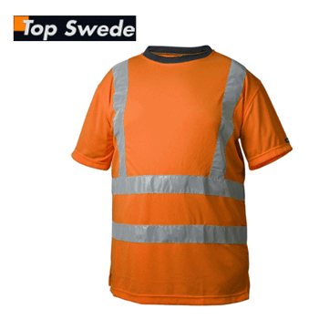 T-paita huomio Topswede oranssi