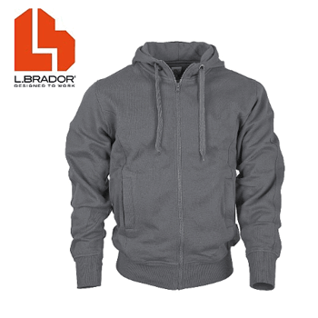 Hupullinen takki L.Brador 656PB, harmaa